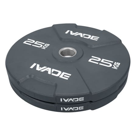 แผ่นน้ำหนัก IVADE HRX  PRO URETHANE MD1066 25 กก. 1 แผ่น_4