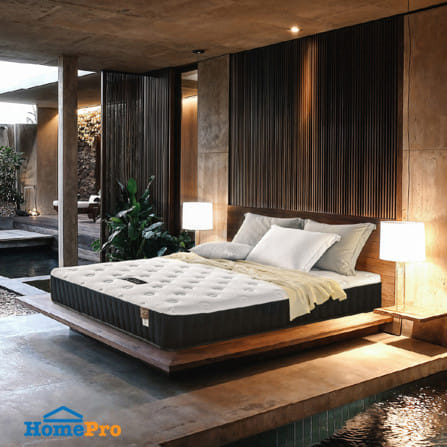 ที่นอนสปริง 6 ฟุต LOTUS THE SPA  2000 (พร้อมหมอนหนุน 2 ใบ)_4