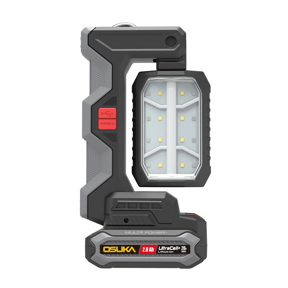 ไฟส่องทำงาน (พร้อมแบตเตอรี่) 5IN1 OSUKA OCL304-D1 20 โวลต์