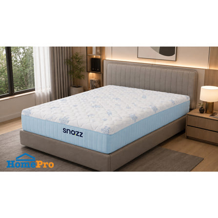 ที่นอนพ็อกเก็ตสปริง สุญญากาศ 3.5 ฟุต  SNAZZ SNOW_4