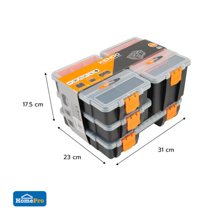 กล่องเครื่องมือพลาสติก 4 ชิ้น KENDO 90237_4