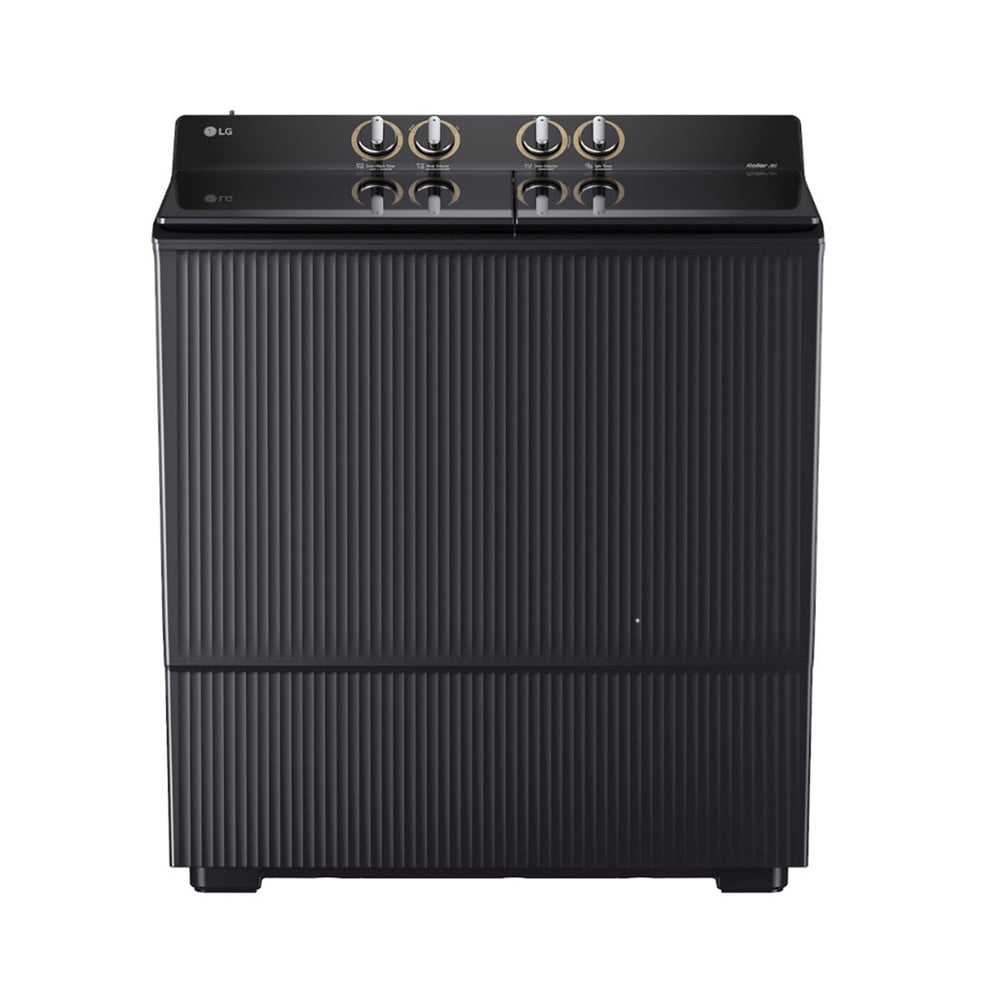 เครื่องซักผ้า 2 ถัง LG TT16XA7GO 16 กก. สีดำ