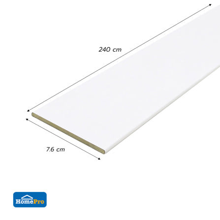 ซับวงกบ CROBERN 3003 7.6x240x0.9 ซม. สีขาว_3