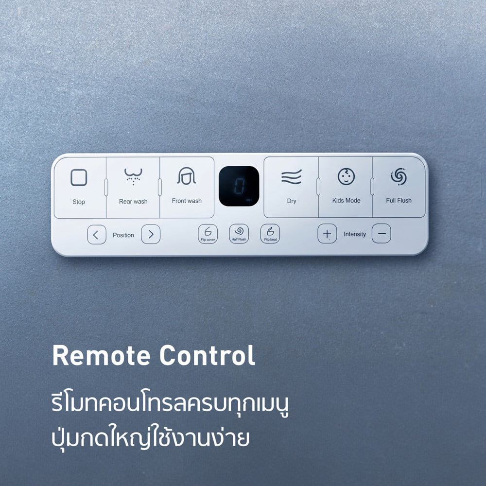 สุขภัณฑ์อัตโนมัติ KARAT K-41322X-WK PURIX 3/4.8 ลิตร สีขาว