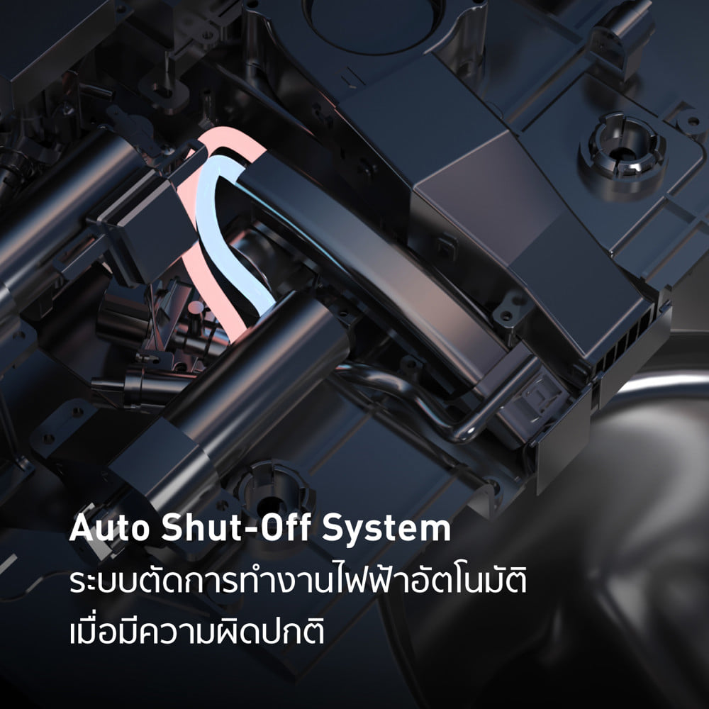 สุขภัณฑ์อัตโนมัติ KARAT K-41322X-WK PURIX 3/4.8 ลิตร สีขาว