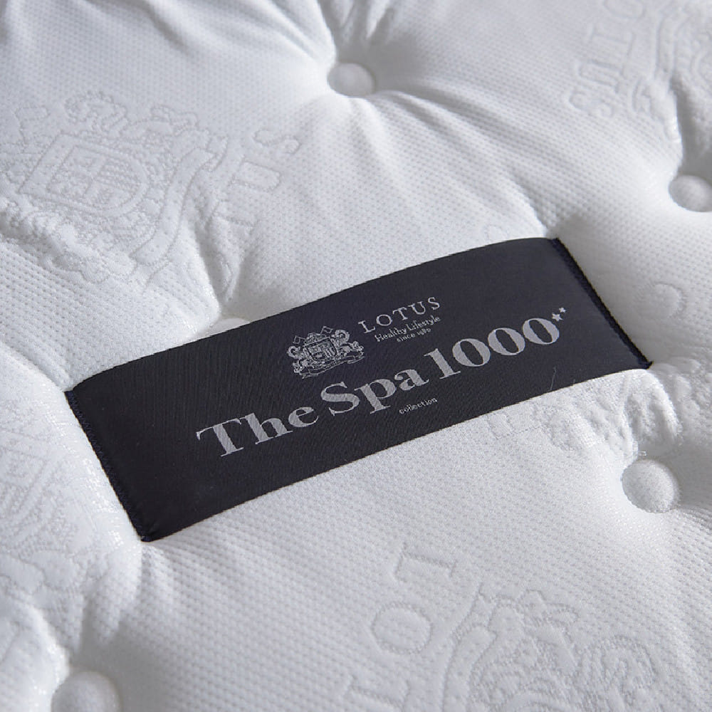 ที่นอนสปริง  6 ฟุต LOTUS THE SPA 1000 (พร้อมหมอนหนุน 2 ใบ)
