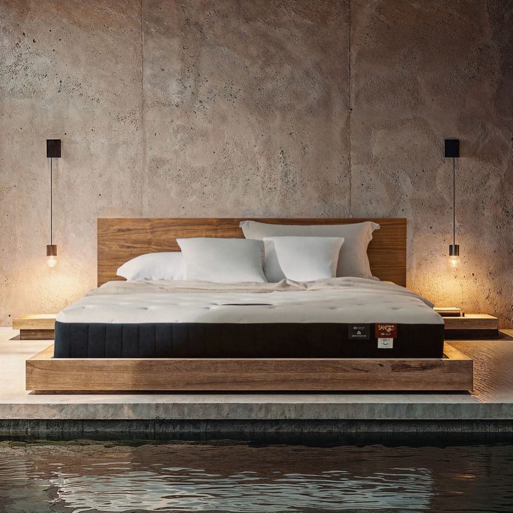 ที่นอนสปริง  6 ฟุต LOTUS THE SPA 1000 (พร้อมหมอนหนุน 2 ใบ)