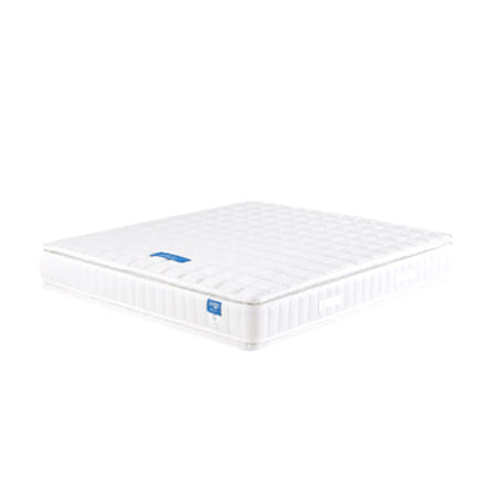 ที่นอนสปริง 5 ฟุต LOTUS PRECISE II สี WHITE (พร้อมหมอนหนุน 2 ใบ)_1