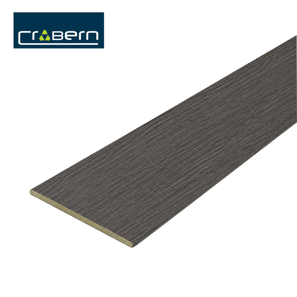 ซับวงกบ CROBERN 3003 7.6x240x0.9 ซม. สีเทา
