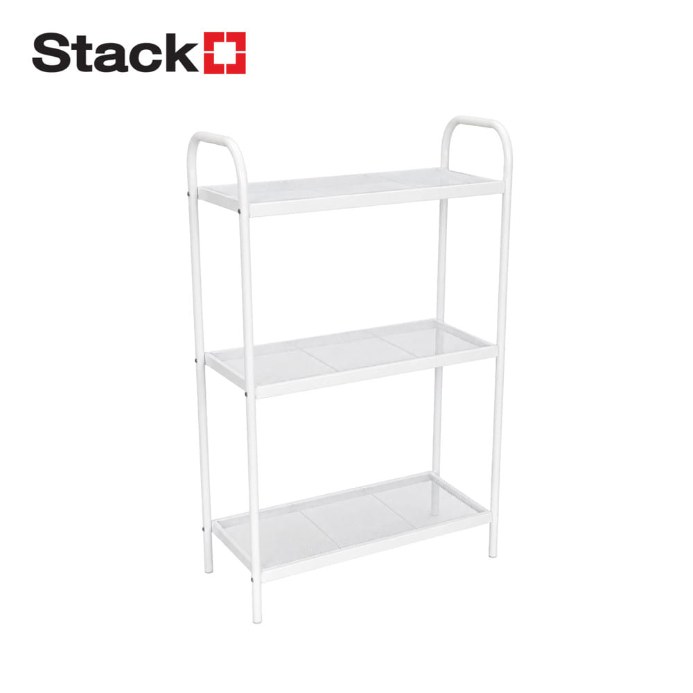 ชั้นวางของ 3 ชั้น STACKO NIRIN 60x26x100 ซม. สีขาว