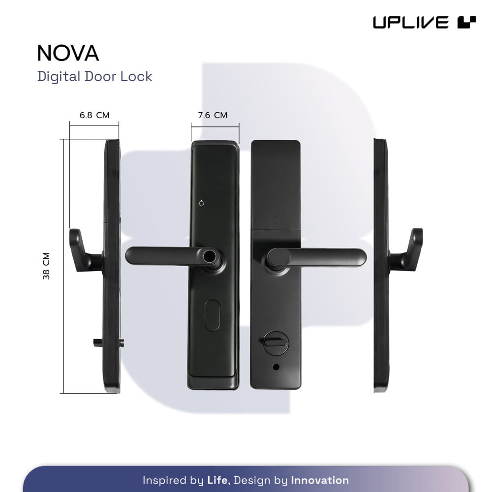 กลอนดิจิตอล UPLIVE NOVA (Q5) สีดำ