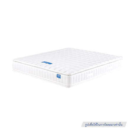ที่นอนสปริง 3.5 ฟุต LOTUS PRECISE II PLUS สี WHITE (พร้อมหมอนหนุน 1 ใบ)_1