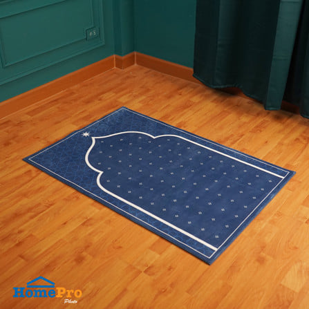 พรม  HOME LIVING STYLE STARLIGHT 80x120 ซม. สีน้ำเงิน_3