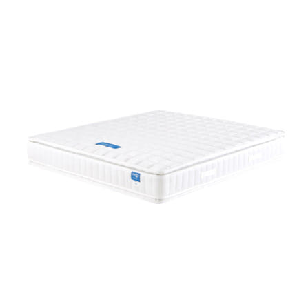 ที่นอนสปริง 6 ฟุต LOTUS PRECISE II PLUS สี WHITE (พร้อมหมอนหนุน 2 ใบ)_1