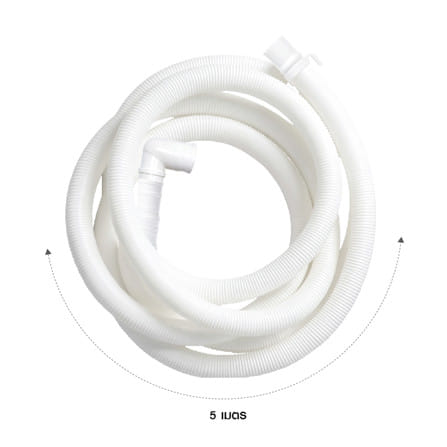 อุปกรณ์ข้อต่อน้ำทิ้ง  ท่อย่น ELEGANCE EG-0745 5 เมตร_3