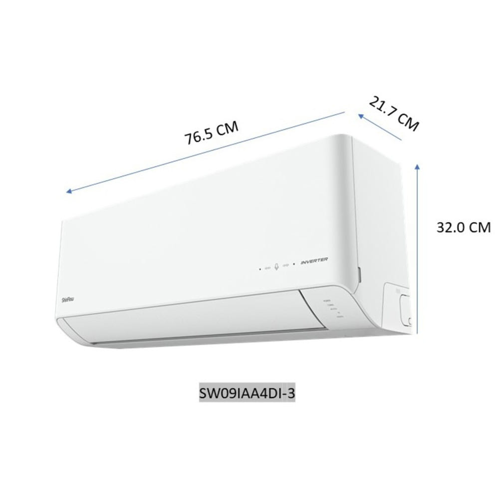 แอร์ผนัง SHINFLOW SW09IAA4DI-3 9300 บีทียู อินเวอร์เตอร์