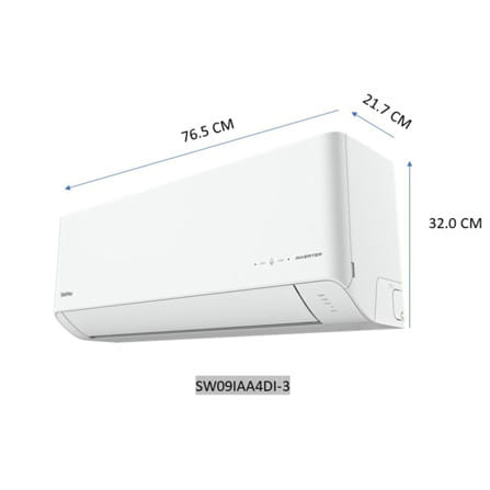 แอร์ผนัง SHINFLOW SW09IAA4DI-3 9300 บีทียู อินเวอร์เตอร์_4