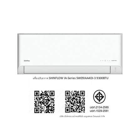 แอร์ผนัง SHINFLOW SW09IAA4DI-3 9300 บีทียู อินเวอร์เตอร์_5
