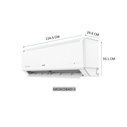 แอร์ผนัง AUX CD SERIES AW24CDB4DI-3 24900 บีทียู อินเวอร์เตอร์_4