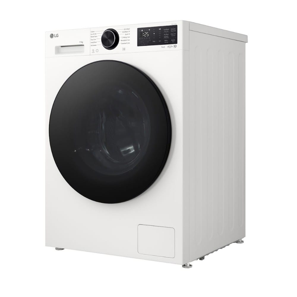 เครื่องซักผ้าฝาหน้า LG FX1411S5W 11 กก. 1400 RPM อินเวอร์เตอร์ สีขาว