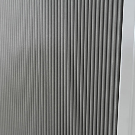 ชุดม่านจีบประตูอะลูมิเนียม พร้อมราง WINDOW ASIA 200x205 ซม. สีขาว_2