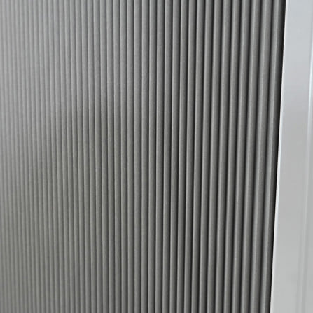 ชุดม่านจีบหน้าต่างอะลูมิเนียม พร้อมราง WINDOW ASIA 120x110 ซม. สีขาว_2