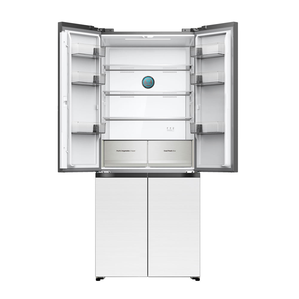 ตู้เย็น MULTI DOOR HISENSE RQ566P5GW 20.4 คิว กระจกขาว