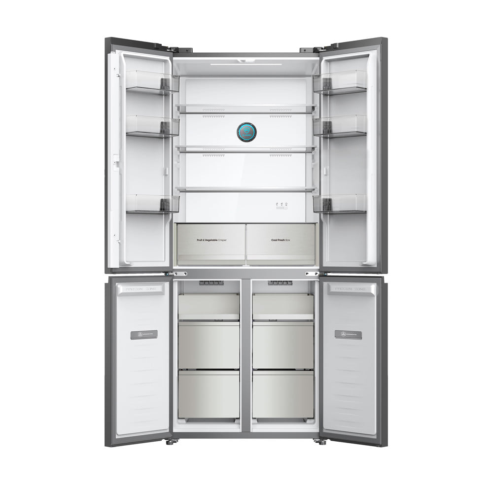 ตู้เย็น MULTI DOOR HISENSE RQ566P5GW 20.4 คิว กระจกขาว