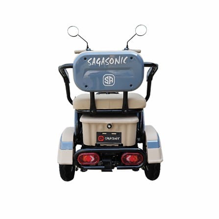 สกู๊ตเตอร์ไฟฟ้า 3 ล้อ SAGASONIC X4 สีเทา_2
