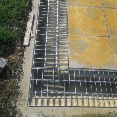 ตะแกรงรางน้ำเหล็ก ONGROUND 25x100x2.5 ซม. หนา 3 มม._6