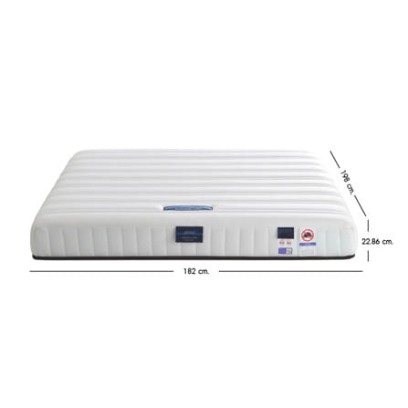 ที่นอนไฮบริด 6 ฟุต MIDAS DYNAMIK 1200 (พร้อมหมอนหนุน 2 ใบ)_16