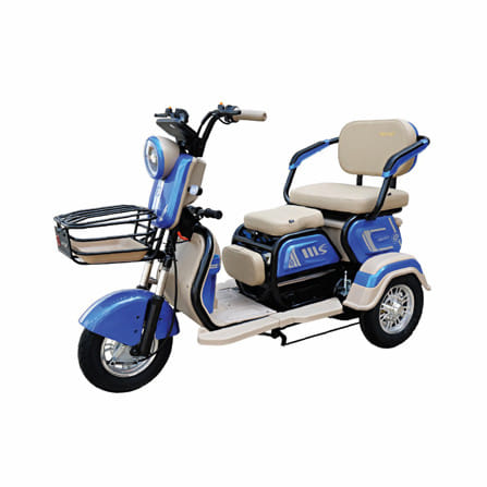 สกู๊ตเตอร์ไฟฟ้า 3 ล้อ SAGASONIC X4 สีน้ำเงิน_0