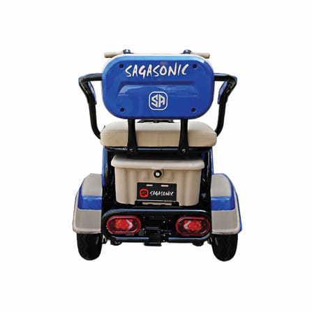 สกู๊ตเตอร์ไฟฟ้า 3 ล้อ SAGASONIC X4 สีน้ำเงิน_2