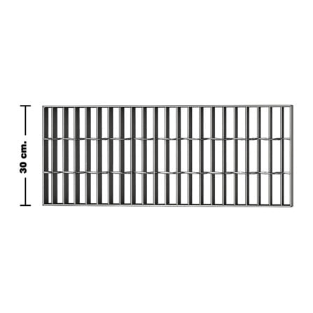 ตะแกรงรางน้ำเหล็ก ONGROUND 30x100x2.5 ซม. หนา 3 มม._7