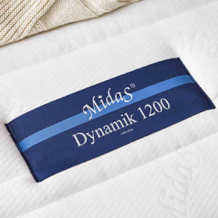 ที่นอนไฮบริด 3.5 ฟุต MIDAS DYNAMIK 1200 (พร้อมหมอนหนุน 1 ใบ)_2