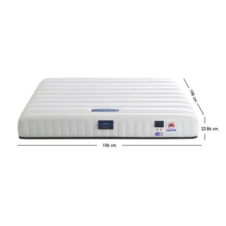 ที่นอนไฮบริด 3.5 ฟุต MIDAS DYNAMIK 1200 (พร้อมหมอนหนุน 1 ใบ)_16