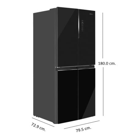 ตู้เย็น MULTI DOOR HITACHI HR4N7522DSGBTH 16.5 คิว กระจกดำ อินเวอร์เตอร์_4