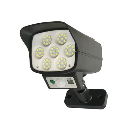 ไฟผนังภายนอก SOLAR CARINI EYECAM GLOW 2 วัตต์ DAYLIGHT สีดำ_0
