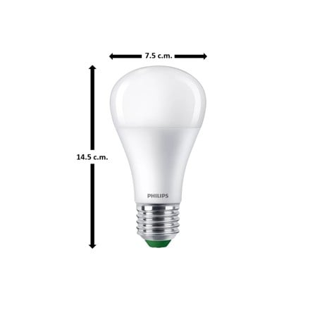 หลอด LED PHILIPS A75 ULTRA 14.5 วัตต์ DAYLIGHT E27 (แพ็ก 2 ชิ้น)_4