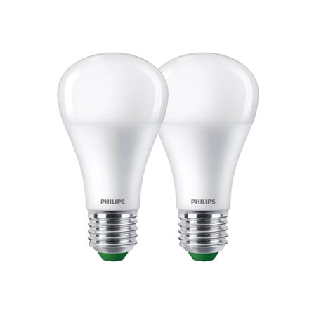 หลอด LED PHILIPS A60 ULTRA 10 วัตต์ WARMWHITE E27 (แพ็ก 2 ชิ้น)_1