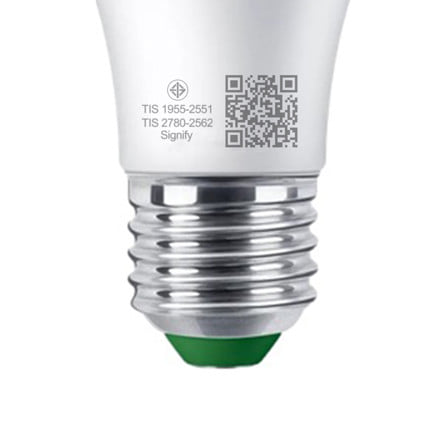 หลอด LED PHILIPS A60 ULTRA 12 วัตต์ WARMWHITE E27_5