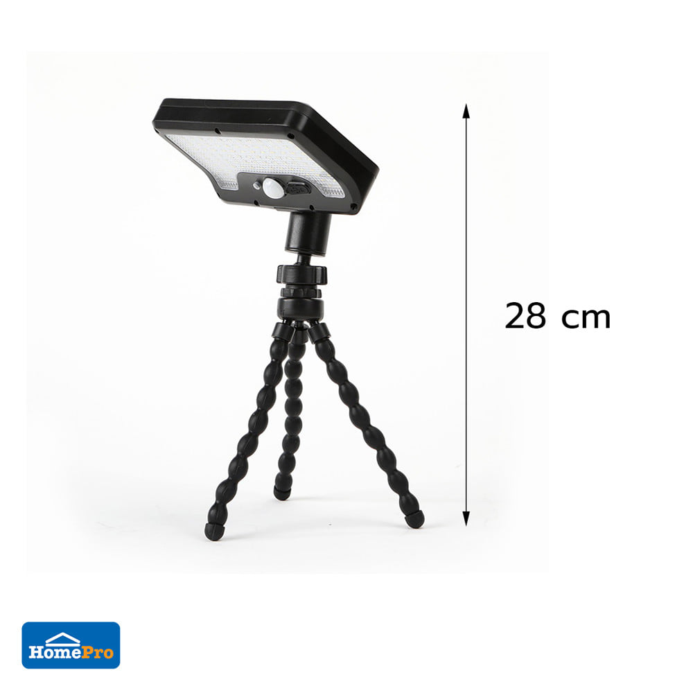 ไฟผนังภายนอก SOLAR CARINI OCTOPUS 2 วัตต์ DAYLIGHT สีดำ