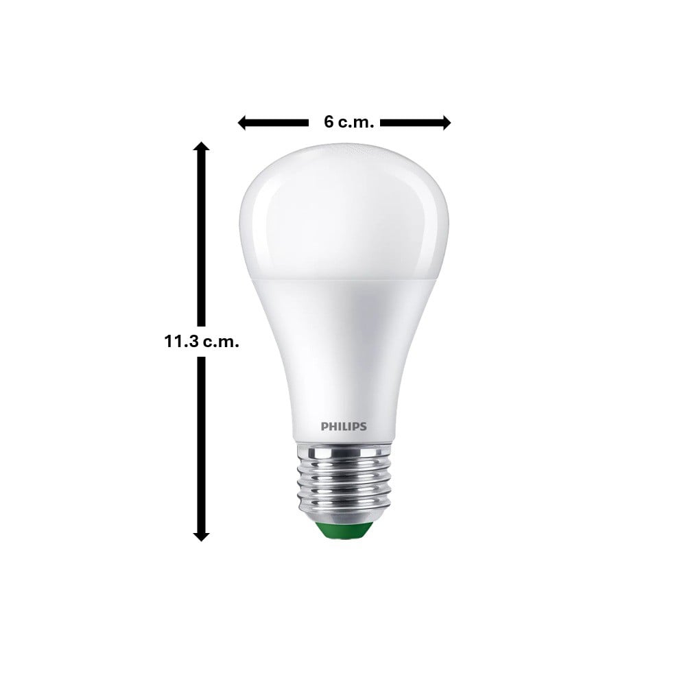 หลอด LED PHILIPS A60 ULTRA 12 วัตต์ COOL WHITE E27