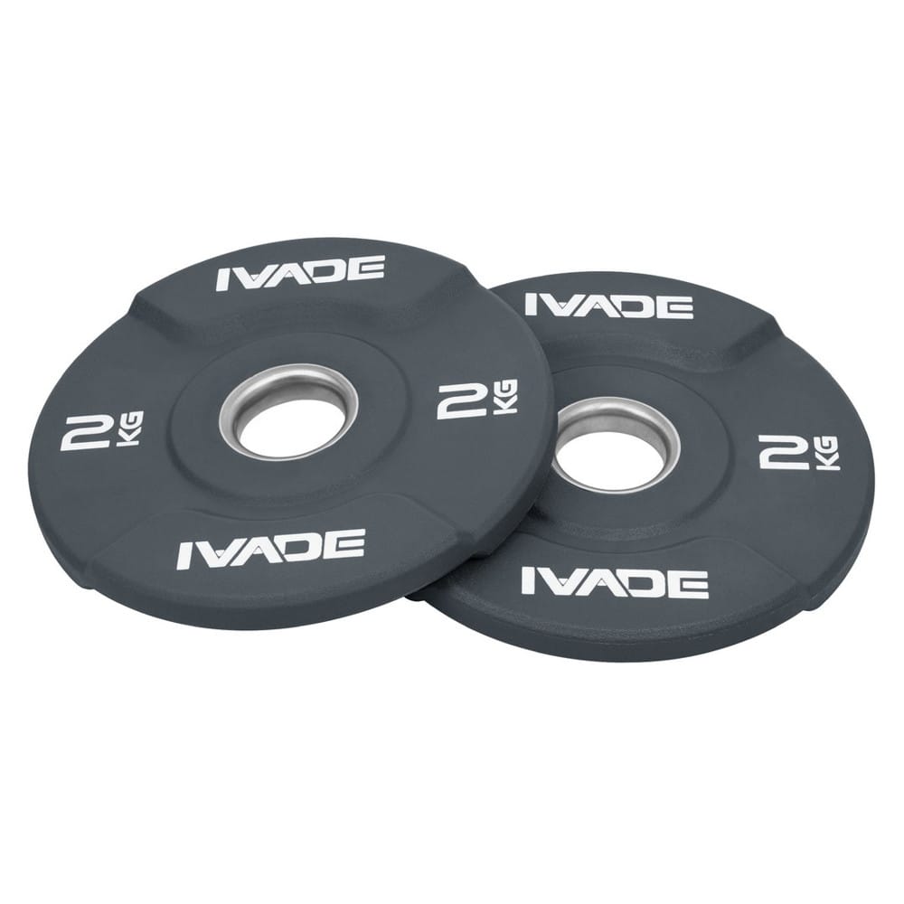 แผ่นน้ำหนัก IVADE HRX PRO URETHANE MD1066 2 กก. (2 แผ่น)