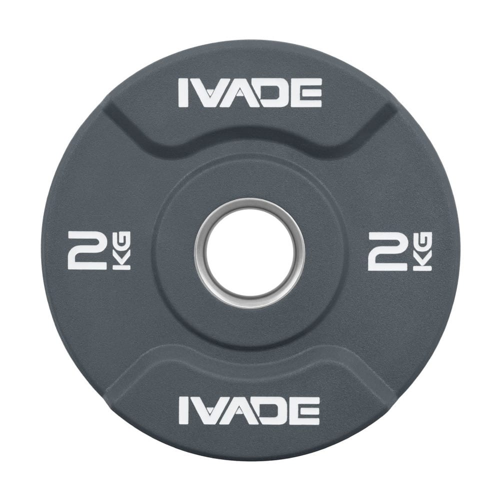 แผ่นน้ำหนัก IVADE HRX PRO URETHANE MD1066 2 กก. (2 แผ่น)