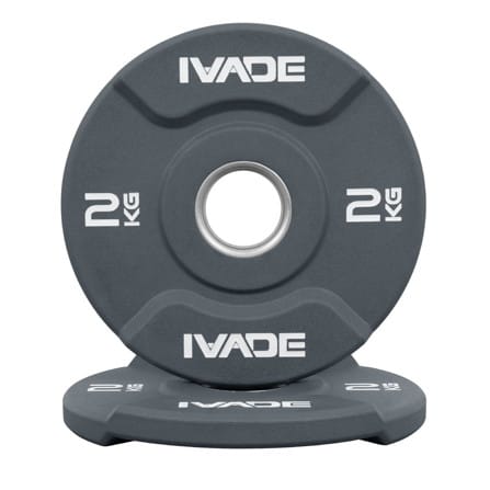 แผ่นน้ำหนัก IVADE HRX PRO URETHANE MD1066 2 กก. (2 แผ่น)_1