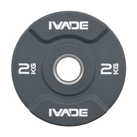 แผ่นน้ำหนัก IVADE HRX PRO URETHANE MD1066 2 กก. (2 แผ่น)_4