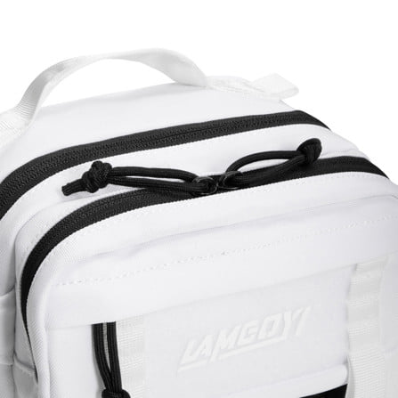 กระเป๋าเป้ สายฟิตเนส LAMGOYI GYM & HYROX  รุ่น TRAIN 9 ลิตร สีขาว_4