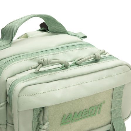 กระเป๋าเป้ สายฟิตเนส LAMGOYI GYM & HYROX  รุ่น TRAIN 9 ลิตร สีเขียว_4