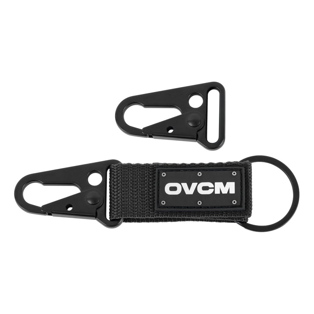 พวงกุญแจไนลอนอเนกประสงค์ OVCM สีดำ
